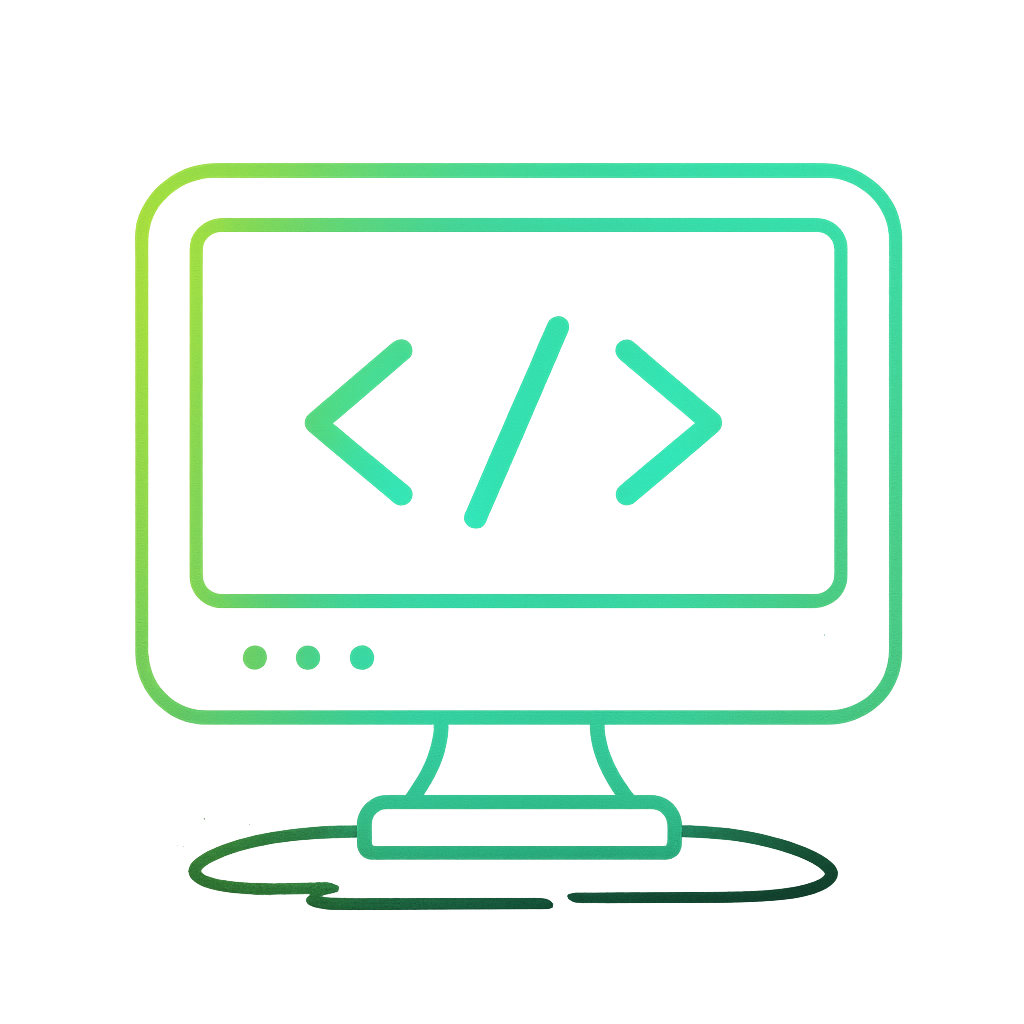 Icono de desarrollo web